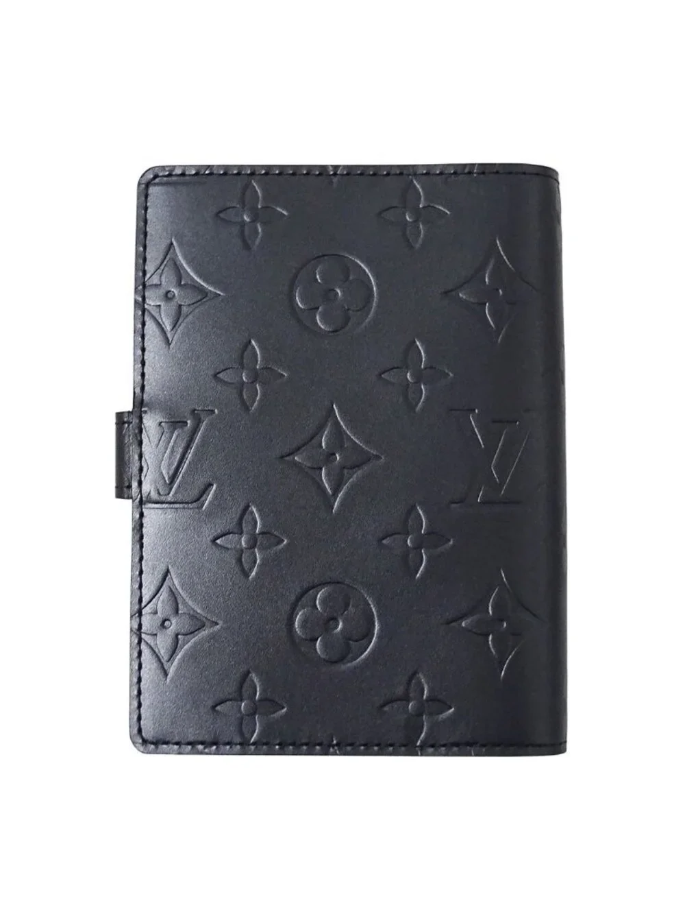 Louis Vuitton Notebook Cover Monogram Matte Agenda PM Blue Stationery